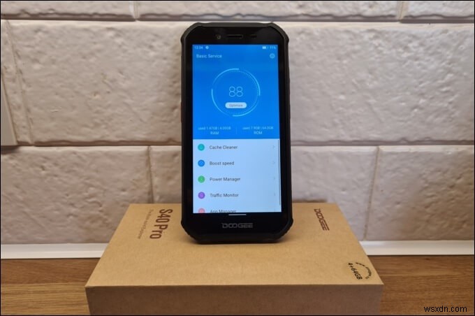 DOOGEE S40 प्रो समीक्षा - कठिन कार्य वातावरण के लिए निर्मित मजबूत एंड्रॉइड फोन 