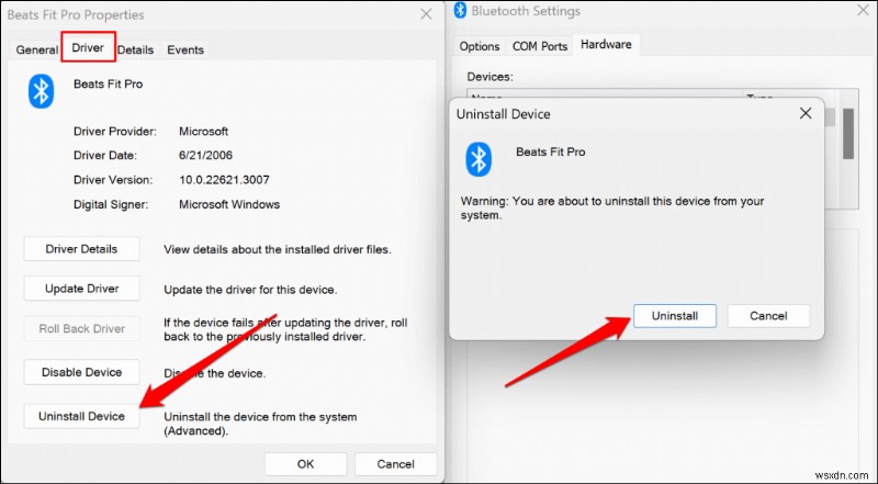 Windows 11 ब्लूटूथ  निकालें विफल  त्रुटि का समाधान करें - त्वरित सुधार मार्गदर्शिका 