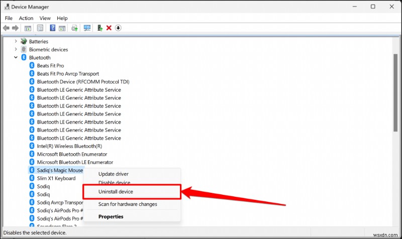 Windows 11 ब्लूटूथ  निकालें विफल  त्रुटि का समाधान करें - त्वरित सुधार मार्गदर्शिका 