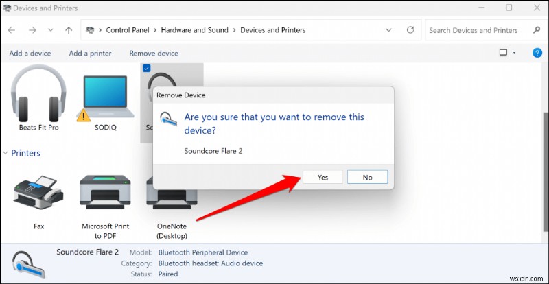 Windows 11 ब्लूटूथ  निकालें विफल  त्रुटि का समाधान करें - त्वरित सुधार मार्गदर्शिका 