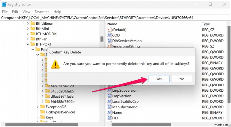 Windows 11 ब्लूटूथ  निकालें विफल  त्रुटि का समाधान करें - त्वरित सुधार मार्गदर्शिका 
