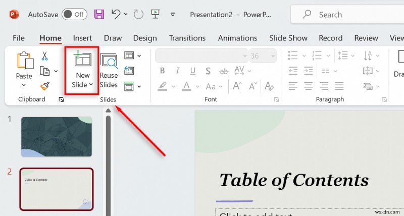 PowerPoint में एक पेशेवर सामग्री तालिका स्लाइड बनाएं - चरण-दर-चरण मार्गदर्शिका 