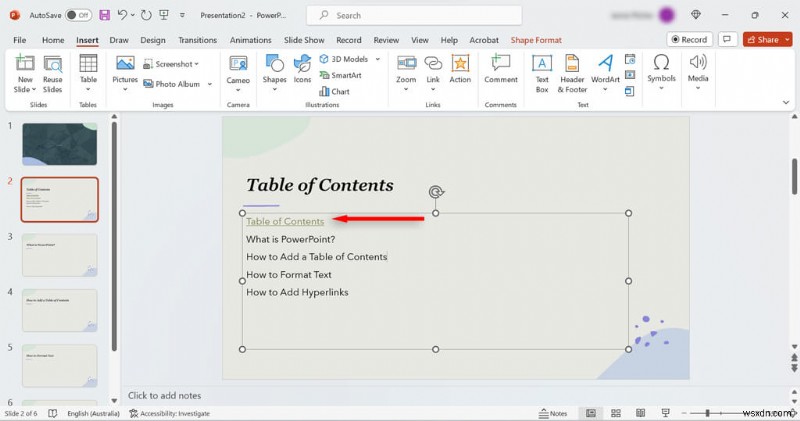 PowerPoint में एक पेशेवर सामग्री तालिका स्लाइड बनाएं - चरण-दर-चरण मार्गदर्शिका 