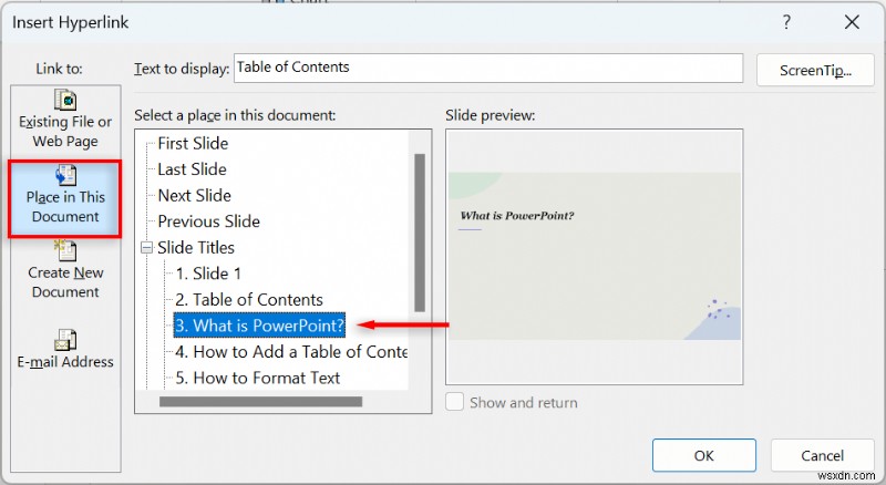 PowerPoint में एक पेशेवर सामग्री तालिका स्लाइड बनाएं - चरण-दर-चरण मार्गदर्शिका 