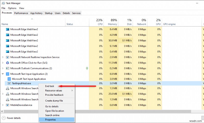 Microsoft TextInputHost.exe समझाया गया:उद्देश्य, प्रभाव और समाधान 