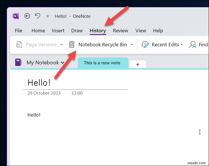 हटाए गए OneNote नोटबुक को पुनर्स्थापित करें:चरण-दर-चरण मार्गदर्शिका 