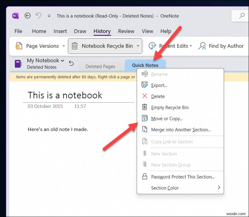 हटाए गए OneNote नोटबुक को पुनर्स्थापित करें:चरण-दर-चरण मार्गदर्शिका 