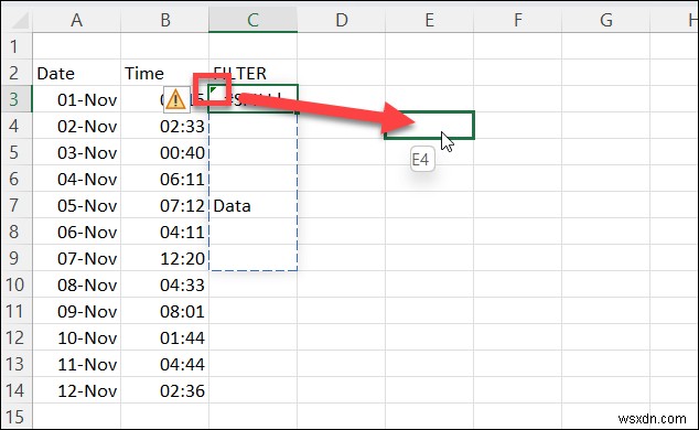 Excel में #SPILL त्रुटि का समाधान करें:स्मूथ स्पिलिंग के लिए चरण-दर-चरण समाधान 