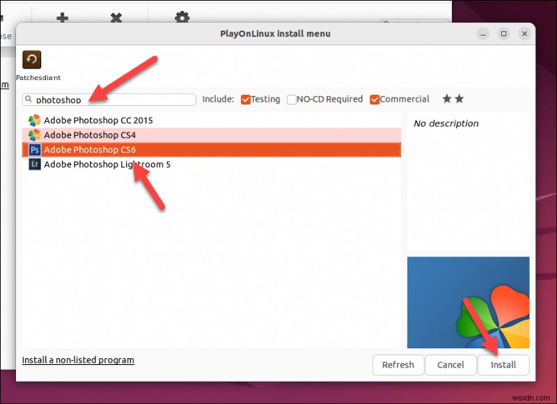 Linux पर Adobe Photoshop इंस्टॉल करना और चलाना:एक चरण-दर-चरण मार्गदर्शिका 
