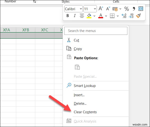 Microsoft Excel में  नए सेल सम्मिलित नहीं कर सकने वाली  त्रुटि का समाधान करें:चरण-दर-चरण समाधान 