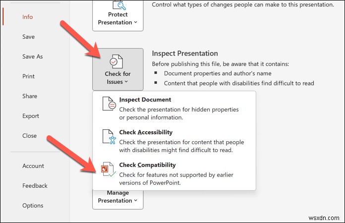 PowerPoint  मीडिया नहीं चला सकता  त्रुटियों को शीघ्रता से हल करें 