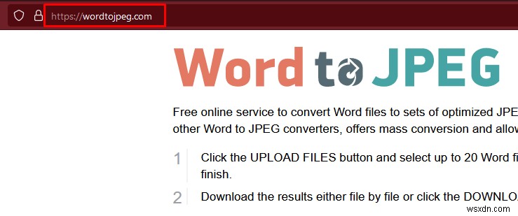 मिनटों में अपने वर्ड दस्तावेज़ को उच्च-गुणवत्ता वाले JPEG में बदलें 