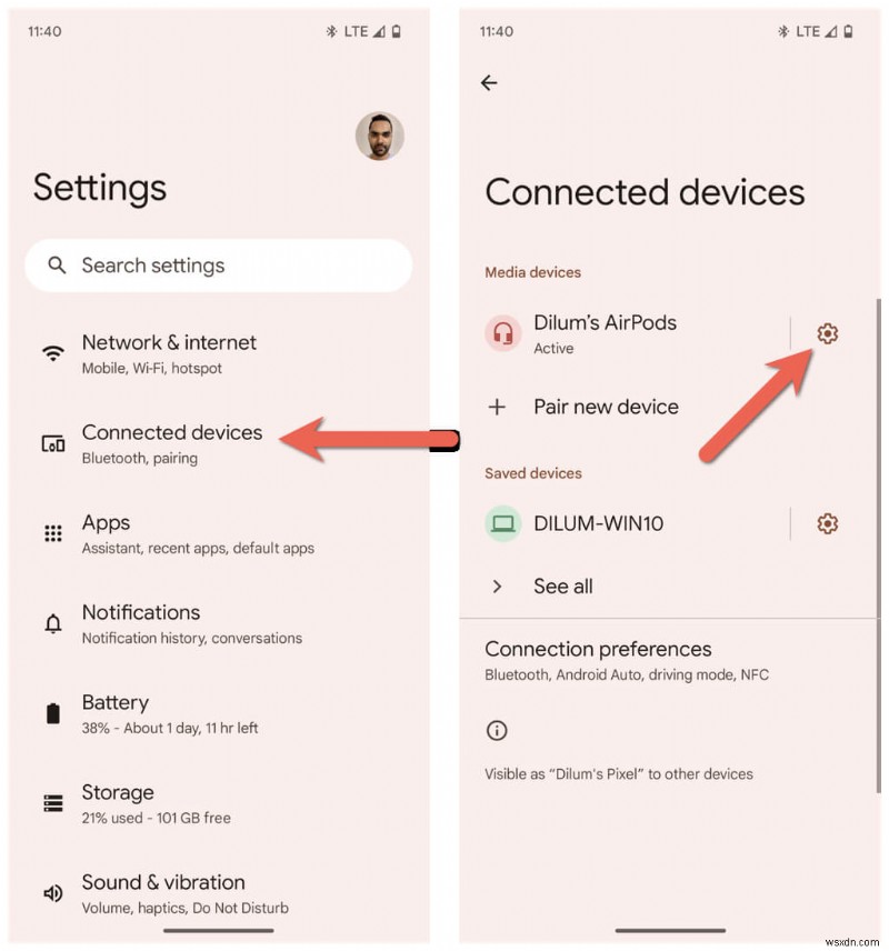 Windows, Android, iOS और macOS पर ब्लूटूथ डिवाइस का नाम बदलें:चरण-दर-चरण मार्गदर्शिका 