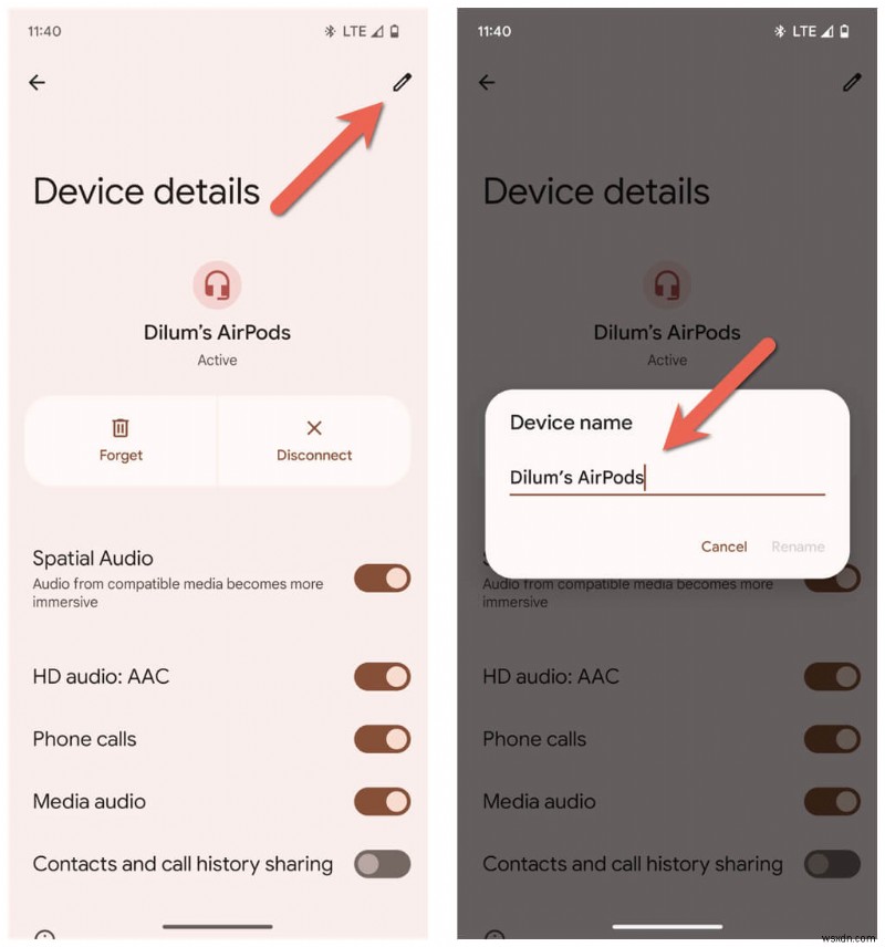 Windows, Android, iOS और macOS पर ब्लूटूथ डिवाइस का नाम बदलें:चरण-दर-चरण मार्गदर्शिका 