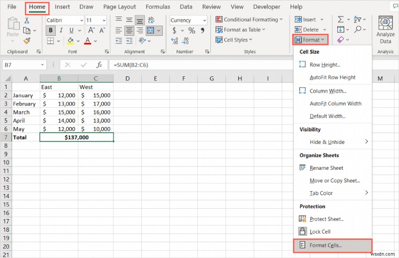 Microsoft Excel में सेल को अलग करने के 4 सरल तरीके 