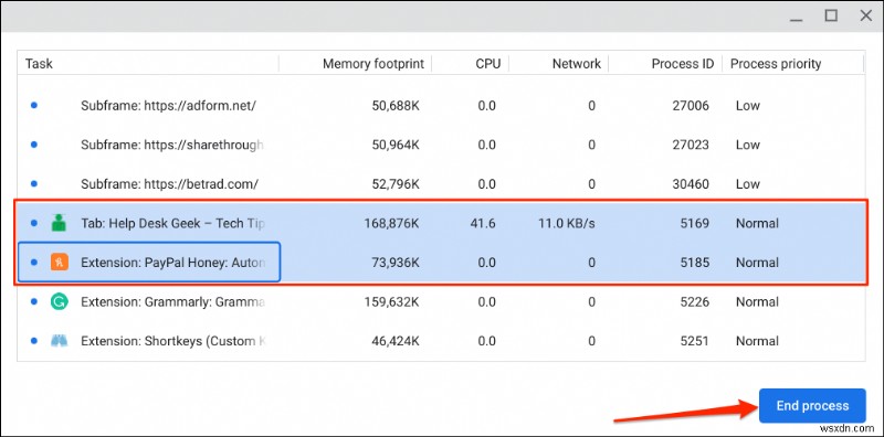 अपने Chromebook में महारत हासिल करें:अंतर्निहित कार्य प्रबंधक तक पहुंचने के आसान चरण 