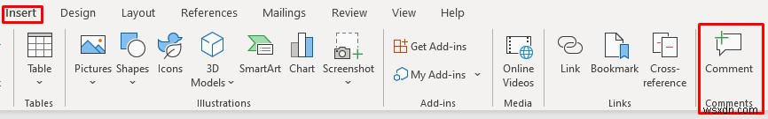 त्वरित मार्गदर्शिका:Microsoft Word में टिप्पणियाँ सम्मिलित करें, संपादित करें या हटाएँ 