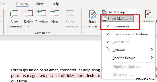 त्वरित मार्गदर्शिका:Microsoft Word में टिप्पणियाँ सम्मिलित करें, संपादित करें या हटाएँ 