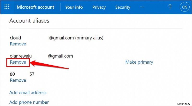 आसानी से अपना Microsoft खाता ईमेल अपडेट करें:उपनाम जोड़ें, निकालें और स्विच करें 