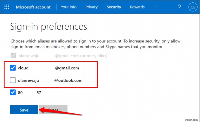 आसानी से अपना Microsoft खाता ईमेल अपडेट करें:उपनाम जोड़ें, निकालें और स्विच करें 