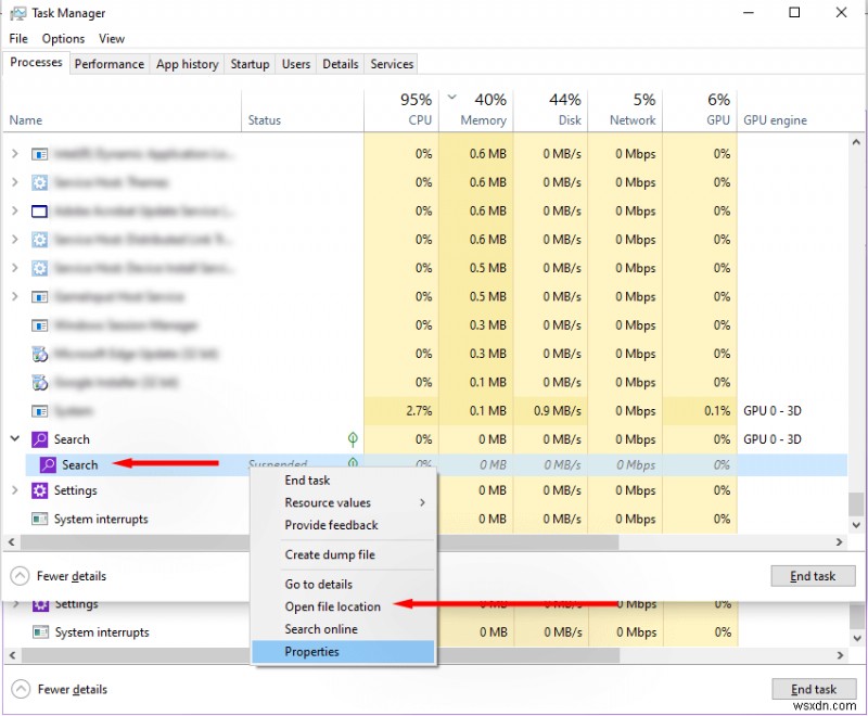 SearchApp.exe क्या है? सुरक्षा, कार्य और इसे कैसे निष्क्रिय करें 