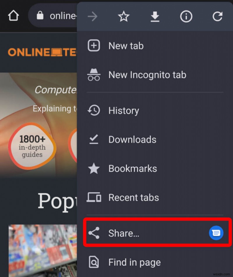 एंड्रॉइड के लिए Google Chrome में शेयर बटन में महारत हासिल करें:लिंक साझा करने के आसान तरीके 