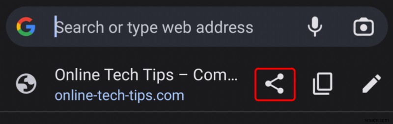 एंड्रॉइड के लिए Google Chrome में शेयर बटन में महारत हासिल करें:लिंक साझा करने के आसान तरीके 