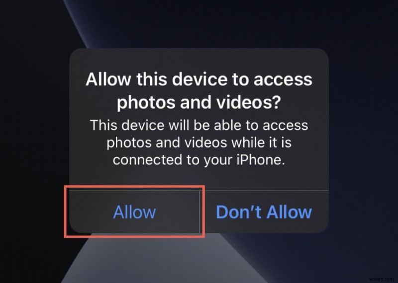 अपने iPhone के DCIM फ़ोल्डर को Windows 10 या 11 पर पुनर्स्थापित करें 