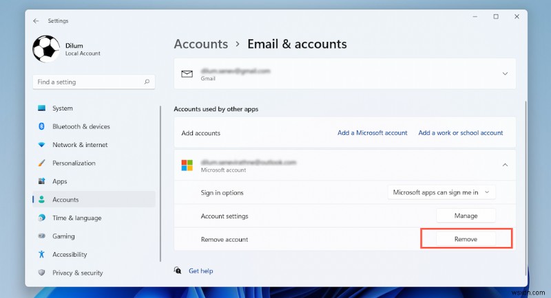 चरण-दर-चरण मार्गदर्शिका:अपना Microsoft खाता Windows 11 से सुरक्षित रूप से हटाएँ 