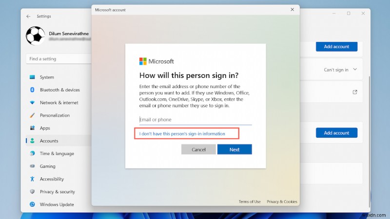 चरण-दर-चरण मार्गदर्शिका:अपना Microsoft खाता Windows 11 से सुरक्षित रूप से हटाएँ 