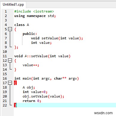 C++  कॉल के लिए कोई मिलान फ़ंक्शन नहीं  संकलन त्रुटि का समाधान 