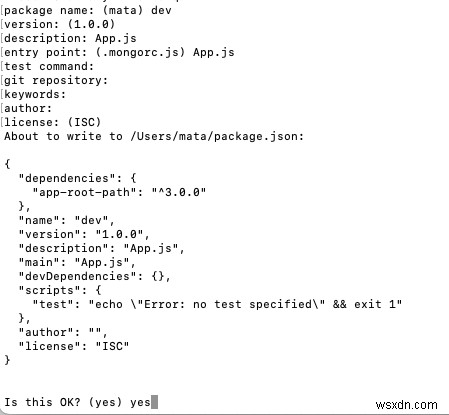 एनपीएम ईआरआर को कैसे ठीक करें! अनुपलब्ध स्क्रिप्ट:प्रारंभ Node.js में त्रुटि