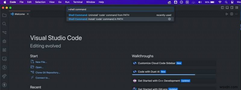 MacOS टर्मिनल में  zsh:कमांड नहीं मिला:कोड  त्रुटि को ठीक करना - त्वरित गाइड 
