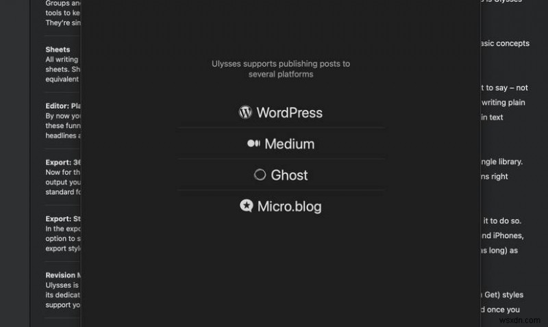 जानें कि क्यों Ulysses macOS के लिए प्रमुख लेखन ऐप है 