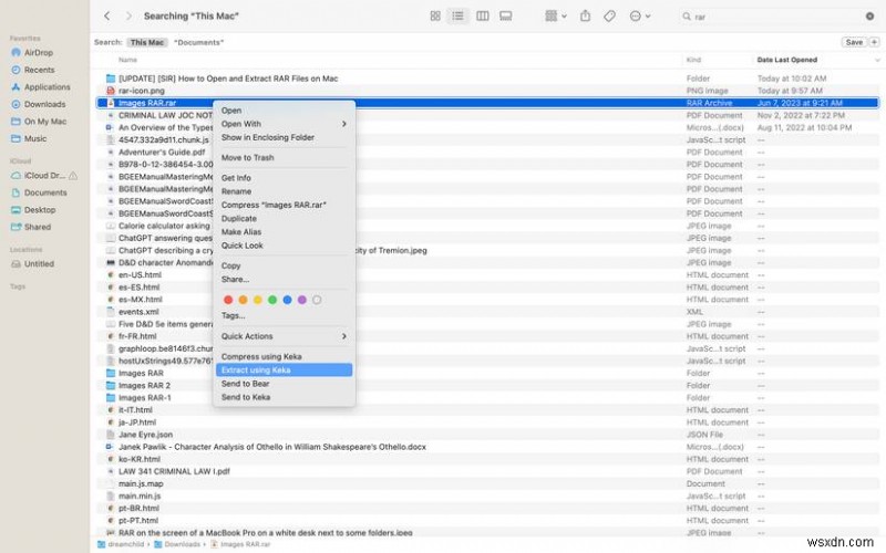 MacOS पर RAR फ़ाइलें खोलें और निकालें - चरण-दर-चरण मार्गदर्शिका 