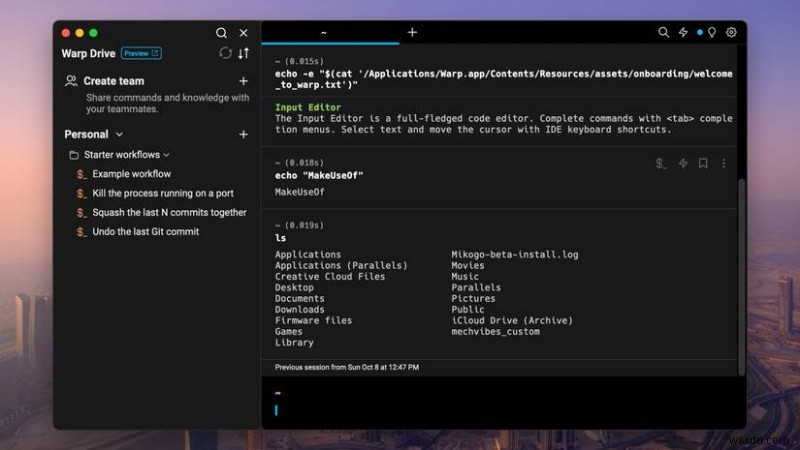 MacOS के लिए शीर्ष 6 टर्मिनल विकल्प:अपने कमांड-लाइन वर्कफ़्लो को बढ़ावा दें 