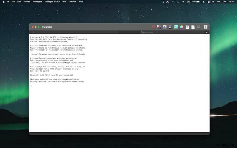 चरण-दर-चरण मार्गदर्शिका:macOS पर R और RStudio इंस्टॉल करना 