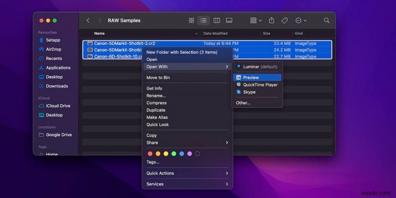 MacOS पर RAW इमेज को JPEG में कनवर्ट करें:एक चरण-दर-चरण मार्गदर्शिका 