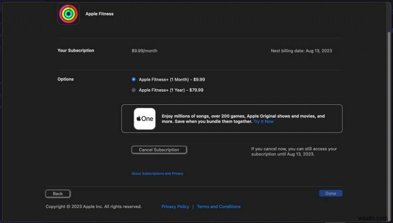 अपने Mac पर Apple और तृतीय-पक्ष सदस्यताएँ आसानी से रद्द करें 