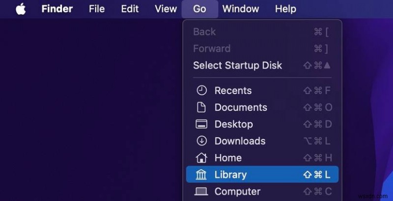 MacOS पर छिपे हुए लाइब्रेरी फ़ोल्डर्स तक पहुँचने के लिए चरण-दर-चरण मार्गदर्शिका 