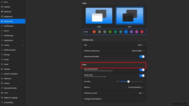 अपने उबंटू डॉक को macOS‑स्टाइल इंटरफ़ेस में बदलें:एक चरण‑दर‑चरण मार्गदर्शिका 