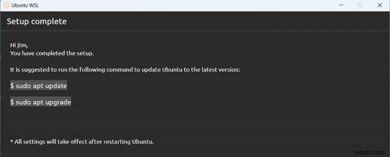 WSL के लिए Ubuntu पूर्वावलोकन का उपयोग करके विंडोज़ पर Ubuntu डेली बिल्ड चलाएँ 