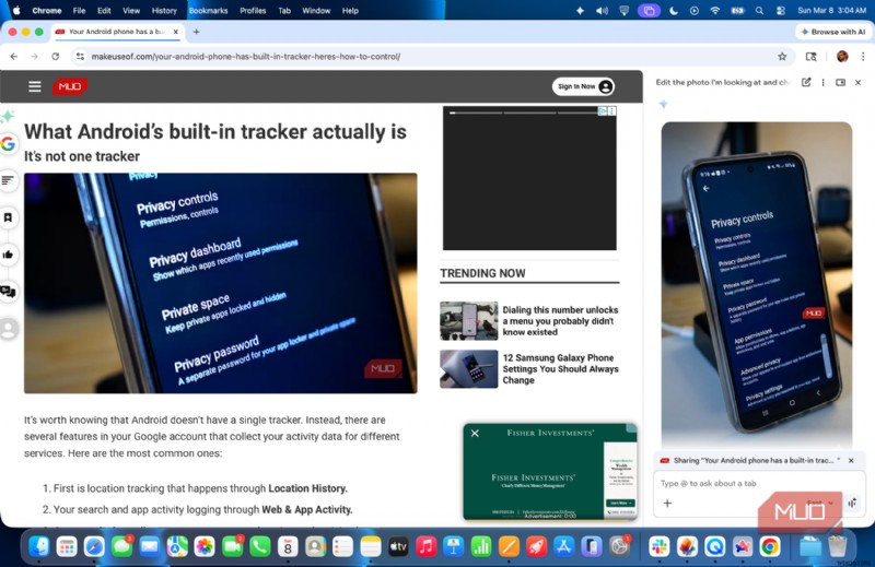 Google Chrome में जेमिनी वास्तव में मेरा समय बचाता है—एक वास्तविक दुनिया की समीक्षा 