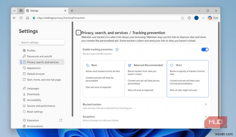 सुरक्षित Microsoft Edge:अंतिम गोपनीयता के लिए 4 आवश्यक सेटिंग्स 