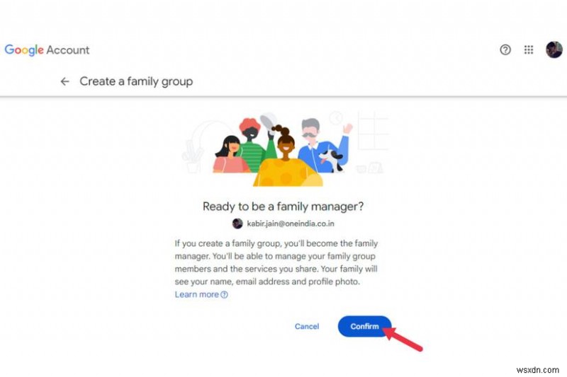 अपने Google One संग्रहण को परिवार के सदस्यों के साथ आसानी से साझा करें 