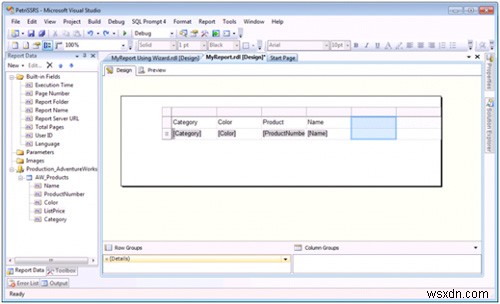 SQL सर्वर रिपोर्टिंग सर्विसेज (SSRS) में रिपोर्ट कैसे बनाएं, संपादित करें और निर्यात करें 