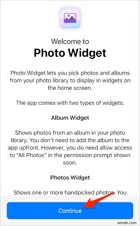 iOS फ़ोटो विजेट को अनुकूलित करना:होम स्क्रीन के लिए अपनी पसंदीदा छवियां चुनें 