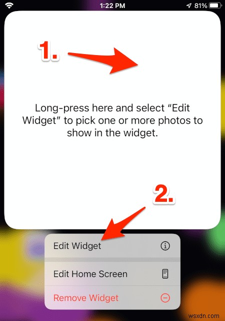 iOS फ़ोटो विजेट को अनुकूलित करना:होम स्क्रीन के लिए अपनी पसंदीदा छवियां चुनें 
