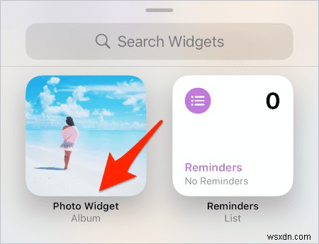 iOS फ़ोटो विजेट को अनुकूलित करना:होम स्क्रीन के लिए अपनी पसंदीदा छवियां चुनें 