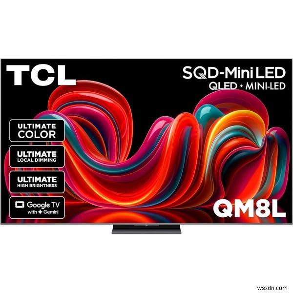 TCL QM8L SQD 4K समीक्षा:बेहतर रंग और HDR प्रदर्शन 